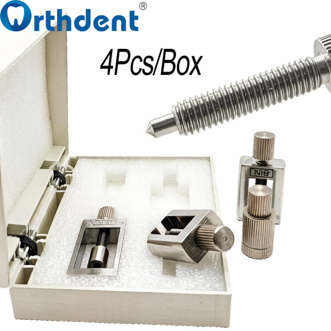 4Pcs Dental High Speed Handpiece Repair Tool Kit High Speed Bearings Remove Maintenance Set 