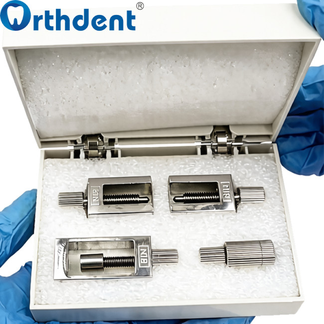 4Pcs Dental High Speed Handpiece Repair Tool Kit High Speed Bearings Remove Maintenance Set 