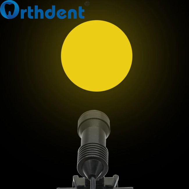 Yellow Filter for Dental Headlight For LED Headlamp 12/16/18/20mm