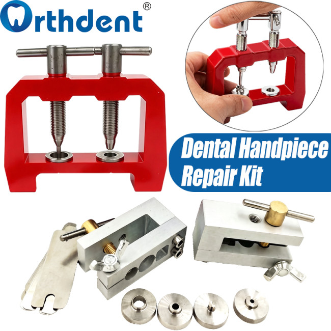 Complete High Speed Handpiece Repair Tool Kit Bearing Removal & Cartridge Disassembly