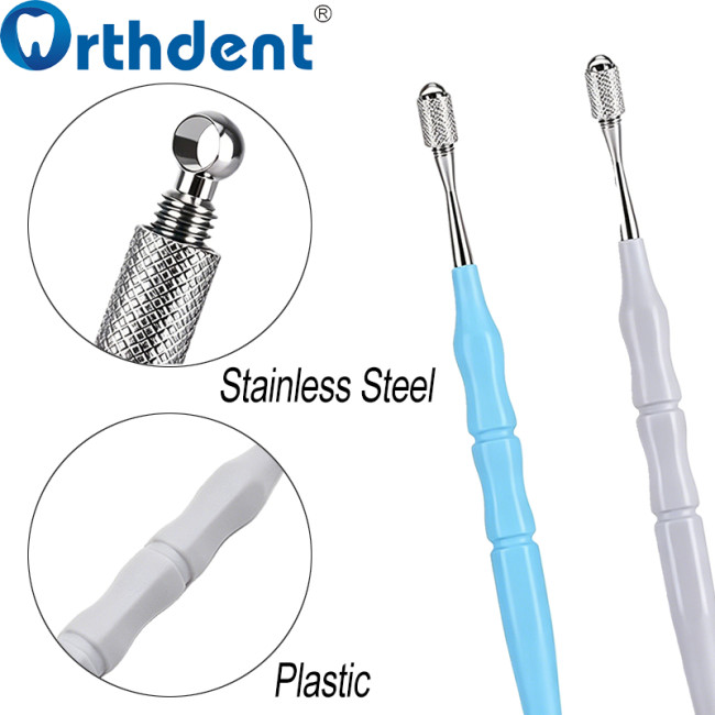 endodontic file holder plastic and stainless steel material