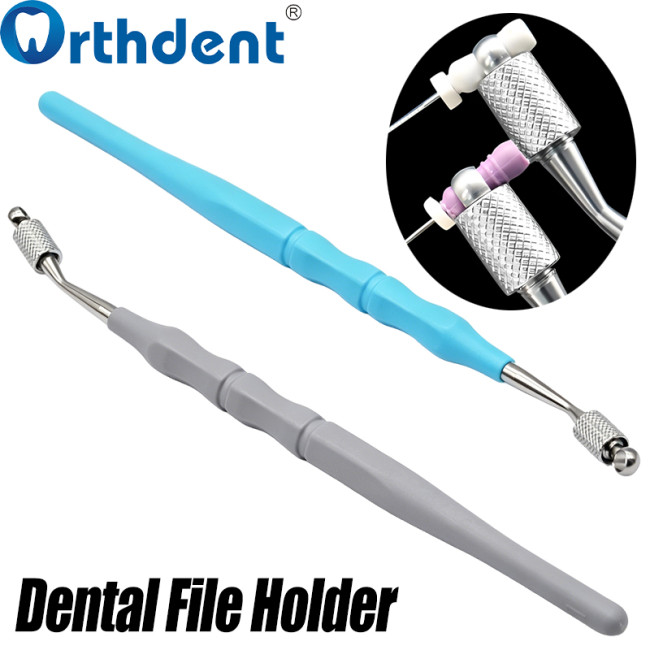Dental Endodontic File Holder Hand Enlarged Needle Endodontic Gripping Handle