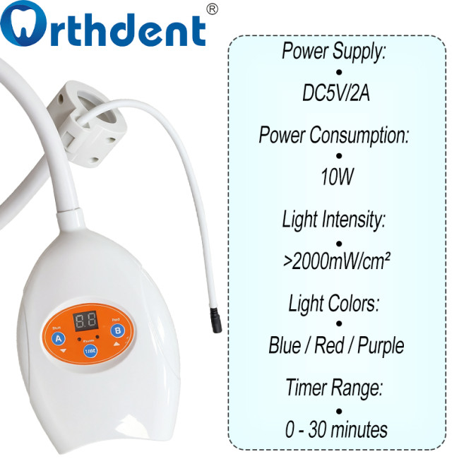 whitening lamp DC5V/2A 10W over 2000mW/cm² specifications