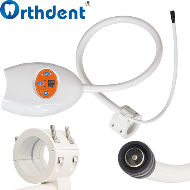 whitening lamp product display front and side view