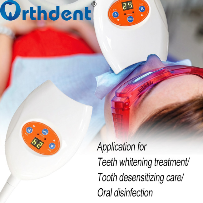 whitening lamp clinical use improves 5-14 tooth shades