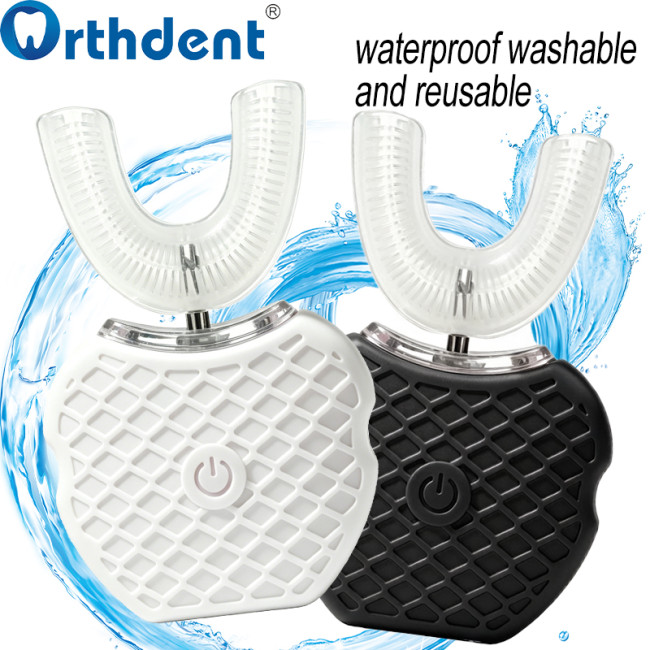 U-shaped toothbrush waterproof washable and reusable