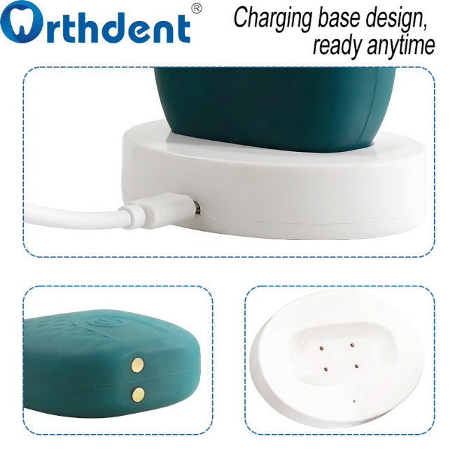 U-shaped toothbrush charging base design ready anytime