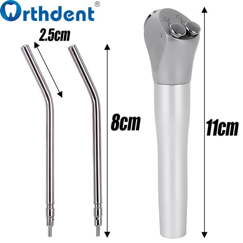 Dental 3 Way Air Water Spray Triple Syringe Handpiece For Oral Cleaning