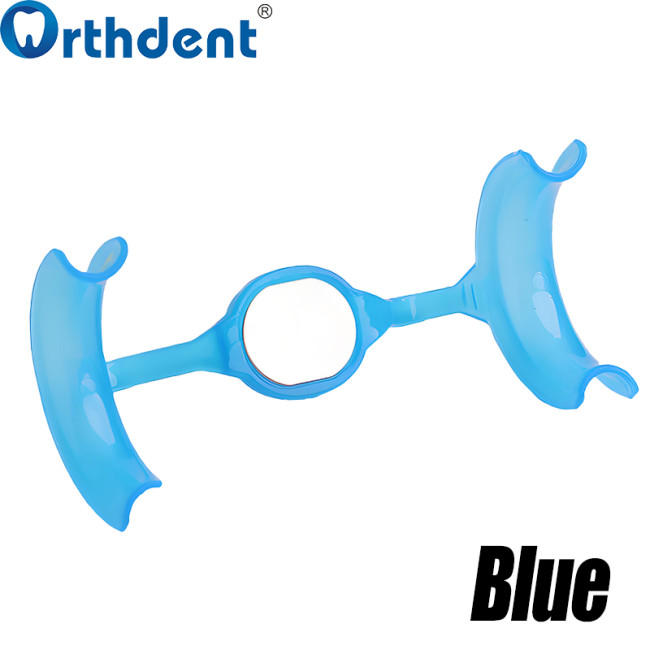 M-Shape Dental Mouth Opener with High-Definition Mirror Intraoral Retractor