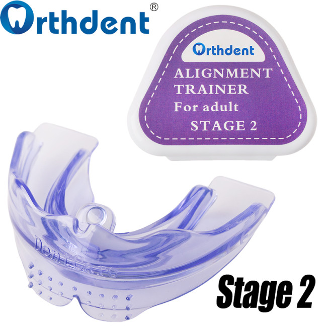 Dental Orthodontic Braces Teeth Trainer 3 Stages Alignment Mouthpiece For Adults