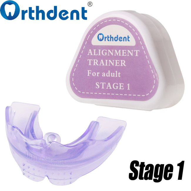 Dental Orthodontic Braces Teeth Trainer 3 Stages Alignment Mouthpiece For Adults
