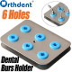 10Pcs/Pack 6-Hole Dental Tip Stand No Cover Disinfection Box Organizer For Scaler Tips Storage