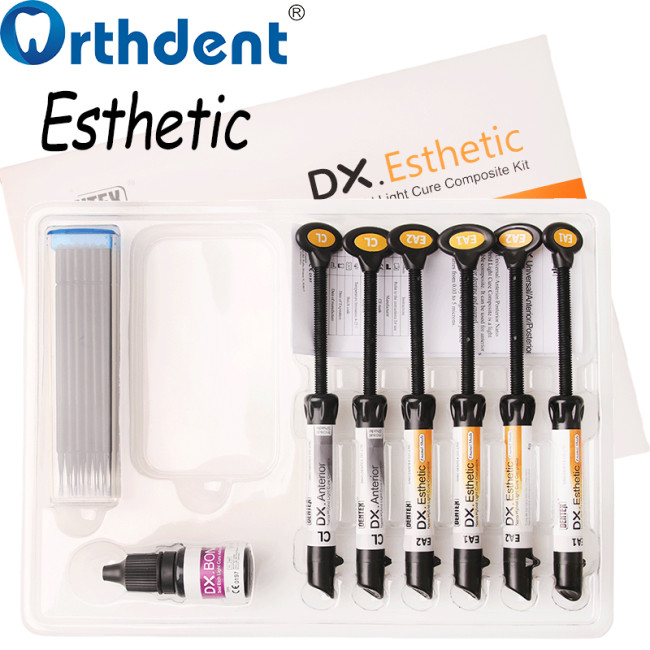 Dental DENTEX Light Cure Resin Bonding Universal & Esthetic Composite Kit