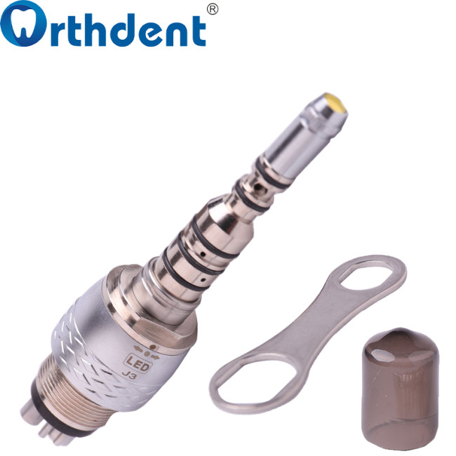 1PC COXO Dental Quick Coupling Swivel 6 Holes for NSK/W&H/KAVO Fiber Optic Handpiece