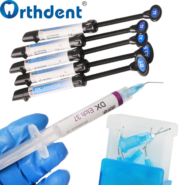 Dental DENTEX Light Cure Resin Bonding Universal & Esthetic Composite Kit