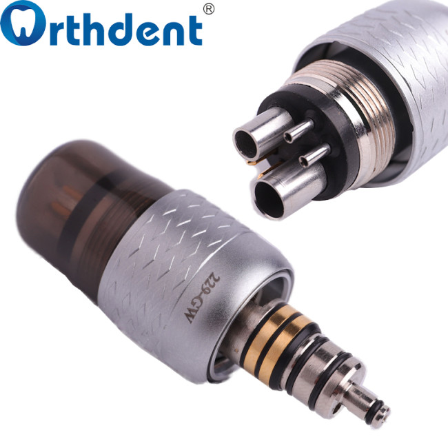 1PC COXO Dental Quick Coupling Swivel 6 Holes for NSK/W&H/KAVO Fiber Optic Handpiece