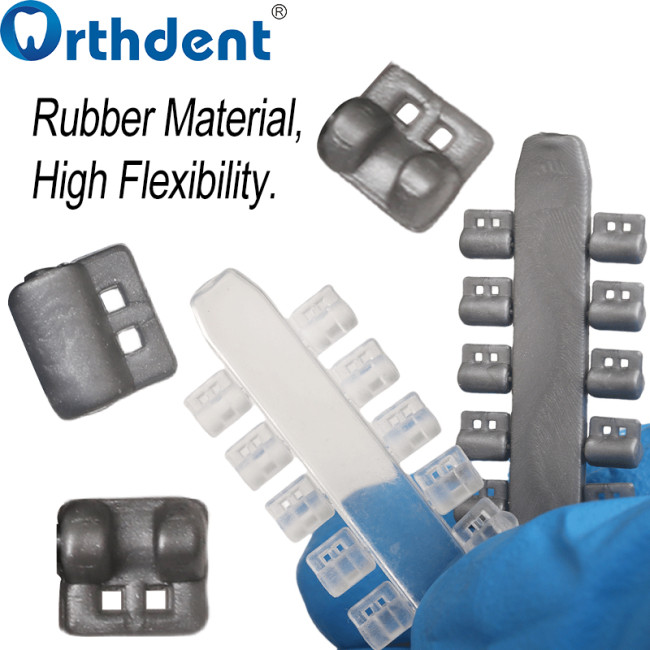 orthodontic torque pad rubber material high flexibility