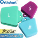3Pcs/Set Dental Occlusal Pad Soft Type Occlusal Pad S/M/L Teeth Prop Bite