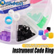 Dental Silicone Code Rings 160Pcs Box | 8 Colors Mixed | Instrument Code Ring Band