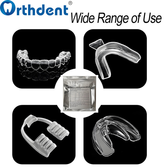Dental Orthodontic Splint Retainer Vacuum 0.5-3.0mm Square/Round Hard Denture Model