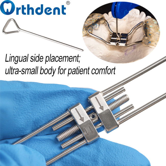 Dental Orthodontic Expansion Screw Standard/8/9/11/13mm & Mini Yellow Palatal Expander