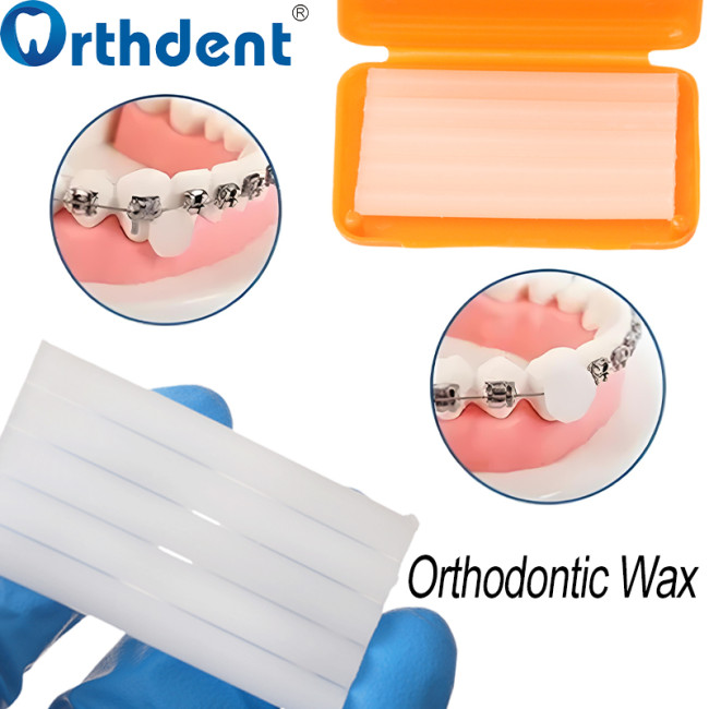 8Pcs/Set Orthodontic Oral Care Kit Toothbrush Floss Threads Ortho Wax Cleaning Sets Interdental Brush