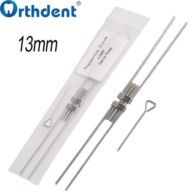 Dental Orthodontic Expansion Screw Standard/8/9/11/13mm & Mini Yellow Palatal Expander