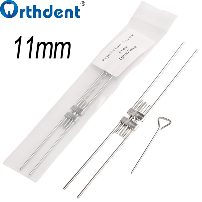 Dental Orthodontic Expansion Screw Standard/8/9/11/13mm & Mini Yellow Palatal Expander