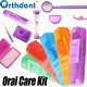 8Pcs/Set Orthodontic Oral Care Kit Toothbrush Floss Threads Ortho Wax Cleaning Sets Interdental Brush