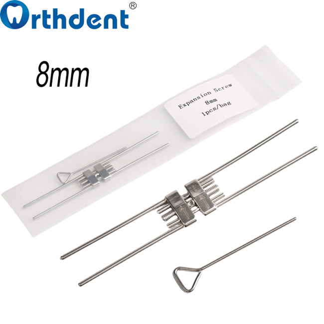 Dental Orthodontic Expansion Screw Standard/8/9/11/13mm & Mini Yellow Palatal Expander