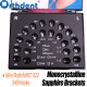 Dental Mini Roth/MBT 0.022 Monocrystalline Sapphire Brackets with Hooks 3-4-5 | 20Pcs/Kit