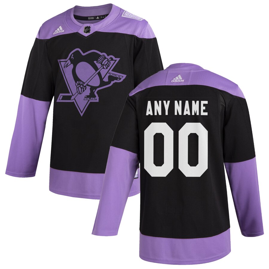 hockey fights cancer penguins jersey