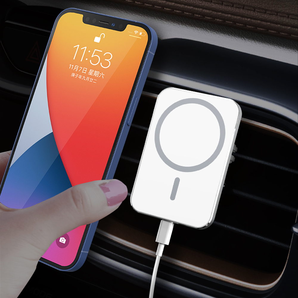 US$ 14.00 - MagSafe Wireless Charger for iPhone 12 Pro Max, Car Mount
