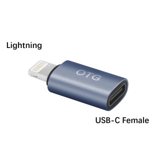 Meenova USB-C Female to Lightning Male OTG Adapter, Type-C Digital Headphone DAC Converter for iPhone 12 Mini, 12 Pro, 12 Pro Max, 11 Pro Max, Xs, Xs Max, Xr, 8, 8 Plus, 7, 7 Plus, 6, 6s, 6s Plus, KorlloiPad Air 3 2,iPod