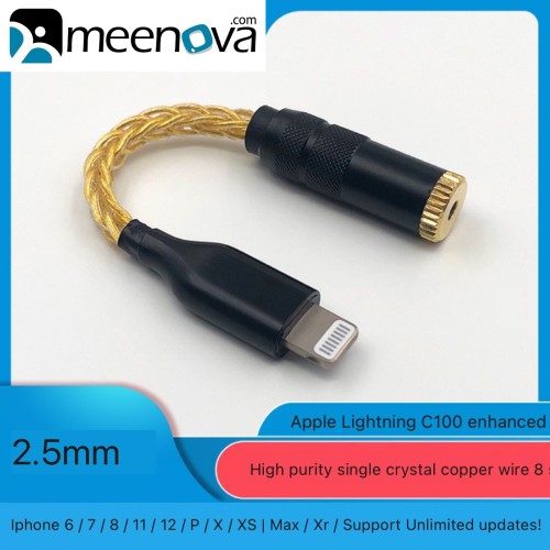 US 15.99 Meenova HIFI DAC Earphone Amplifier Lightning to 3.5