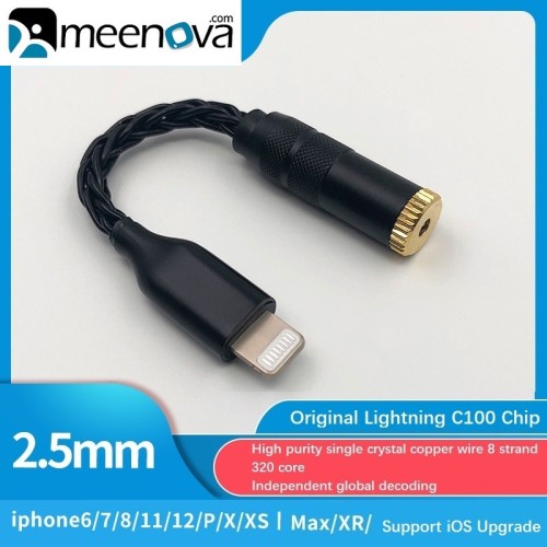 US 15.99 Meenova HIFI DAC Earphone Amplifier Lightning to 3.5