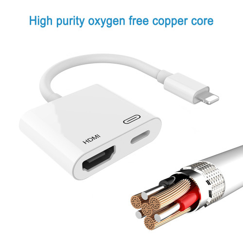 US$ 9.99 - Compatible with iPhone iPad to HDMI Adapter Cable, Demeri  Digital AV Adapter 1080P HDTV Connector Compatible with iPhone 12 Mini, 12  Pro Max, 11 Pro Xs MAX XR X