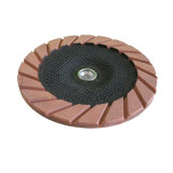 7 inch Ceramic Bond Edge Grinding Wheel with 5/8-11 threaded hole