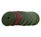 5-inch Wet Diamond Flexible Polishing Pad-Lattice-Professional Quality