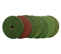 4-inch Wet Diamond Flexible Polishing Pad-Lattice-Professional Quality