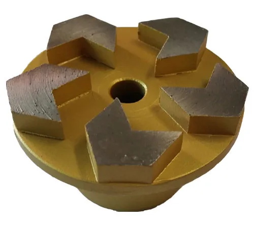 Diamond Floor Grinding Plug Terrco Plug Stones Professional Quality