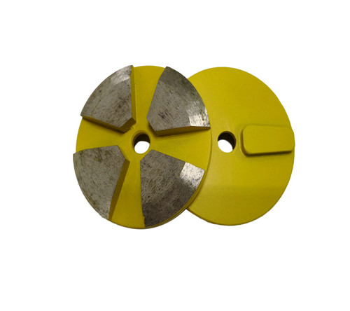 3-inch Husqvarna Redi-Lock System Metal Bond Diamond Grinding Disc