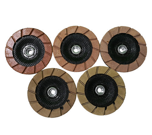 7 inch Ceramic Bond Edge Grinding Wheel with 5/8-11 threaded hole