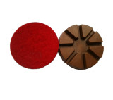 3-inch Copper Resin Floor Polishing Pad-Pie Style DRY Use