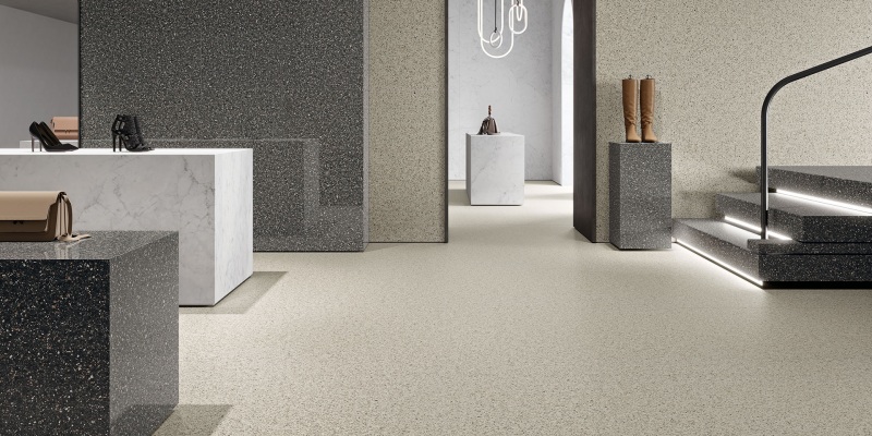 terrazzo floor polishing