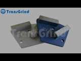 TransGrind Trapezoid Diamond Grinding Heads with M6 Screw Thread Professional Quality