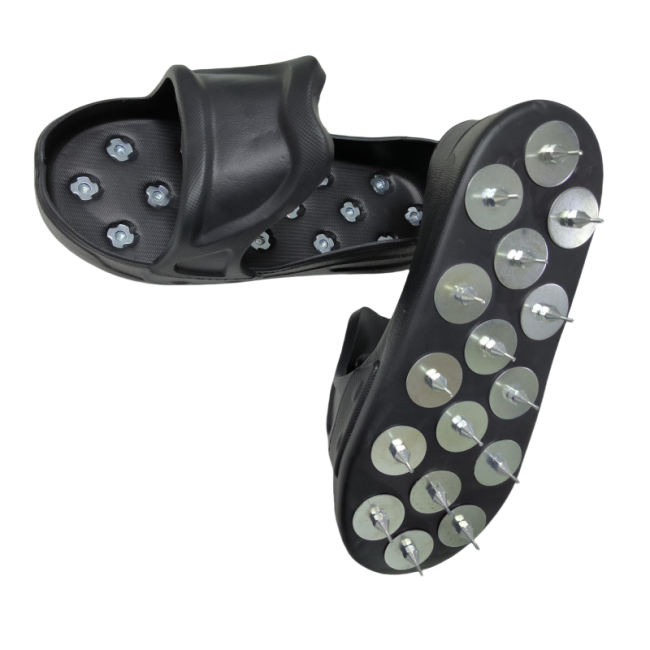 High Quality Spiked Shoes For Installation Of Epoxy Coatings  Overlays Decorative Concrete and Self-leveling