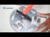 Scanmaskin Snap-on System Combiflex Metal Bond Diamond Tool TransGrind Tooling with Double Shoe-shape segments Professional Quality