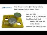 Polar Magnetic Grinding Head TransGrind Tool Double Round Segments Professional Quality