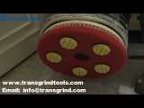 3 inch Copper Resin TransGrind Floor Pad Dry Use Professional Quality